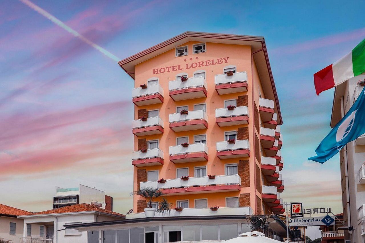 Hotel Loreley Lido di Jesolo Eksteriør bilde